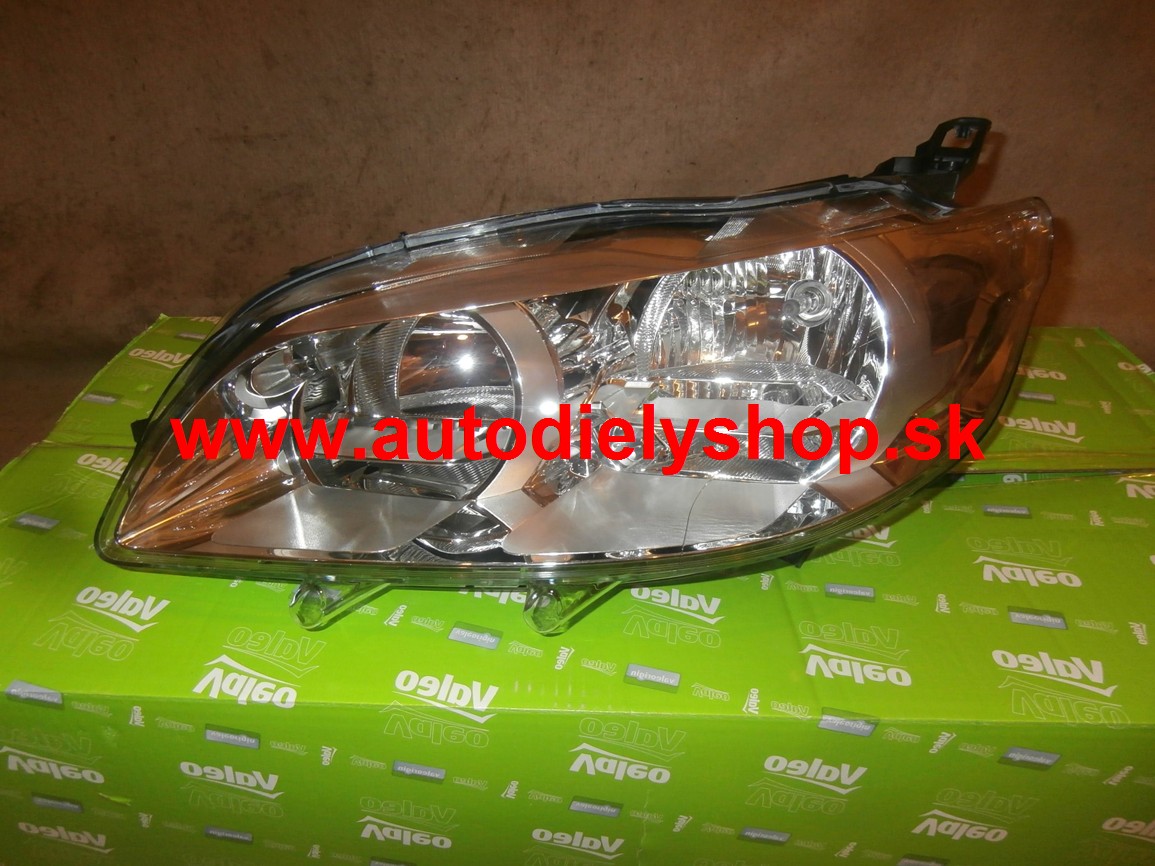 Peugeot 301 2013- Predné svetlo H7+H1 Ľavé