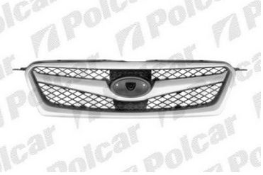 Subaru LEGACY V 09/09- predná maska chrómovo čierna 