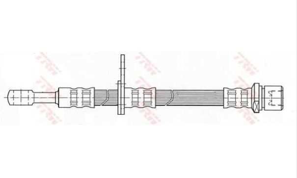 SUBARU OUTBACK 09/03-09/09 brzdová hadica predná náprava vľavo 