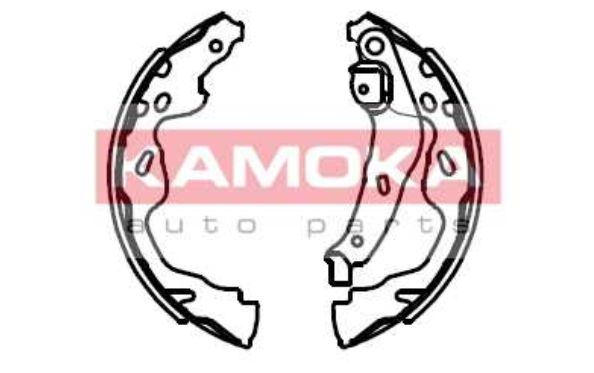 Opel AGILA 04/08-  Sada zadných brzdových čeľustí/ KAMOKA/
