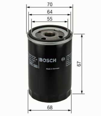 Opel AGILA 04/08- olejový filter /BOSCH/