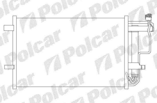 Mazda 3 06/09- chladič klimatizácie pre 1,6 MZR-2,0 MZR -2,0 MZR DISI 
