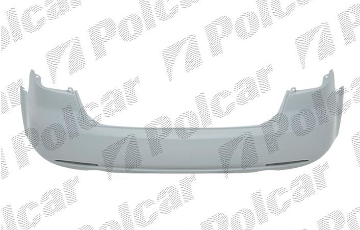 Mazda 6 08/07- zadný nárazník pre lak ,na 4 dverovú verziu 