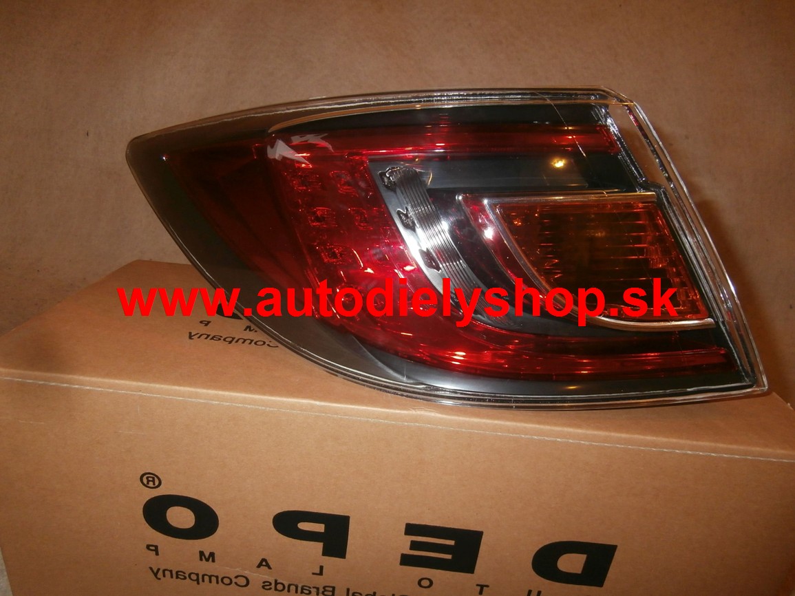 Mazda 6 08/07- zadné svetlo vonkajšie  ľavé ,LED