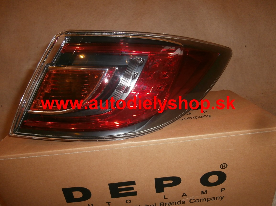 Mazda 6 08/07- zadné svetlo vonkajšie  pravé ,LED