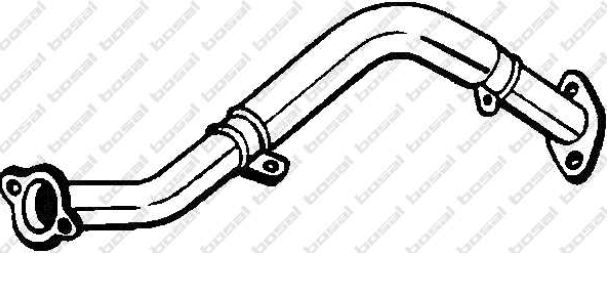  Opel AGILA 04/08- Výfuková trubka BOSAL