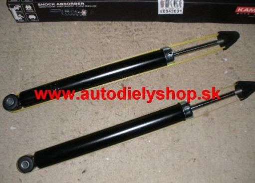 Opel AGILA 04/08-  zadné tlmiče sada L+P