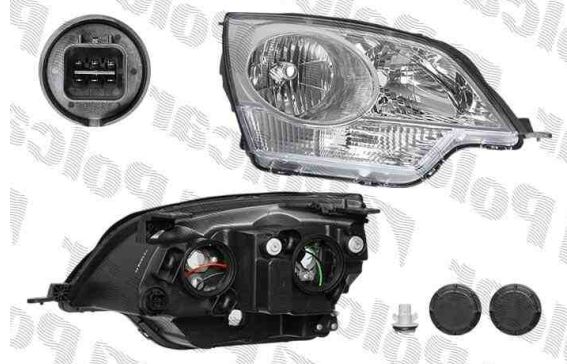 Opel ANTARA 09/06- hlavný reflektor pavý  H7+H7