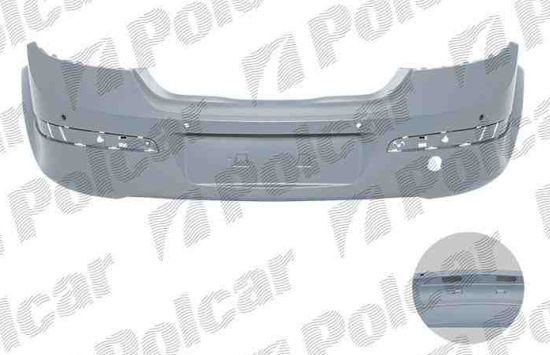Opel ASTRA H 02/07-zadný nárazník, HB 5D