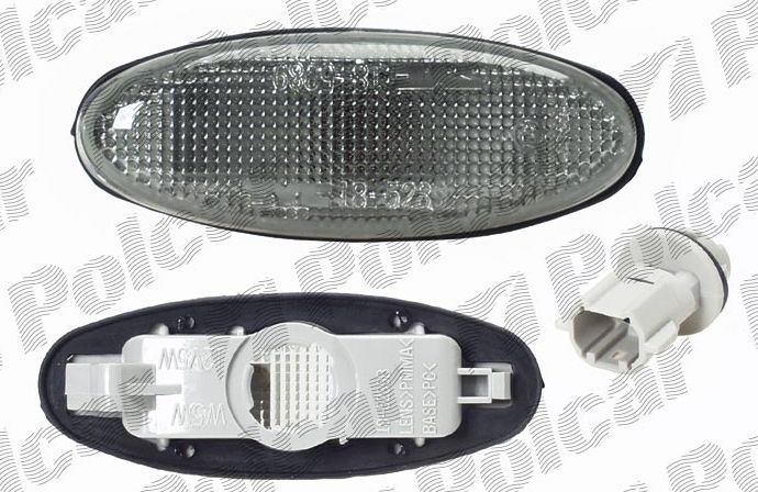 Mazda TRIBUTE 03/00-05/08 bočné smerovky čierne Sada L+P