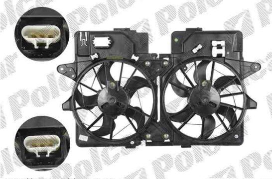 Mazda TRIBUTE 03/00-05/08 ventilátor chladičov pre 2,0 16V