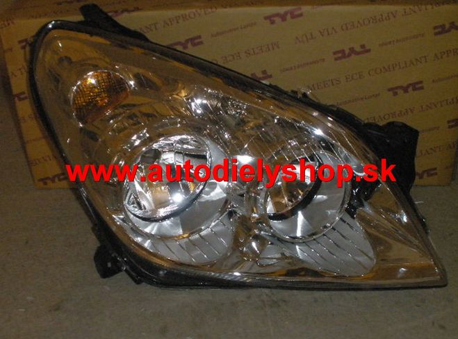 Opel ASTRA H 02/07-  svetlo H1+H7 Pravé