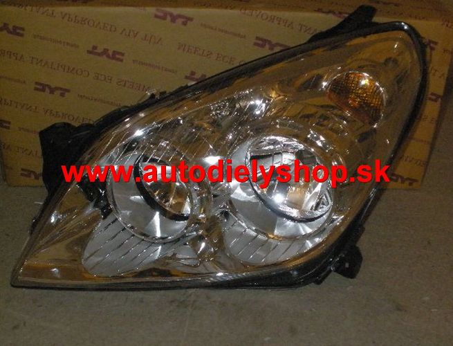 Opel ASTRA H 02/07- svetlo H1+H7 ľavé