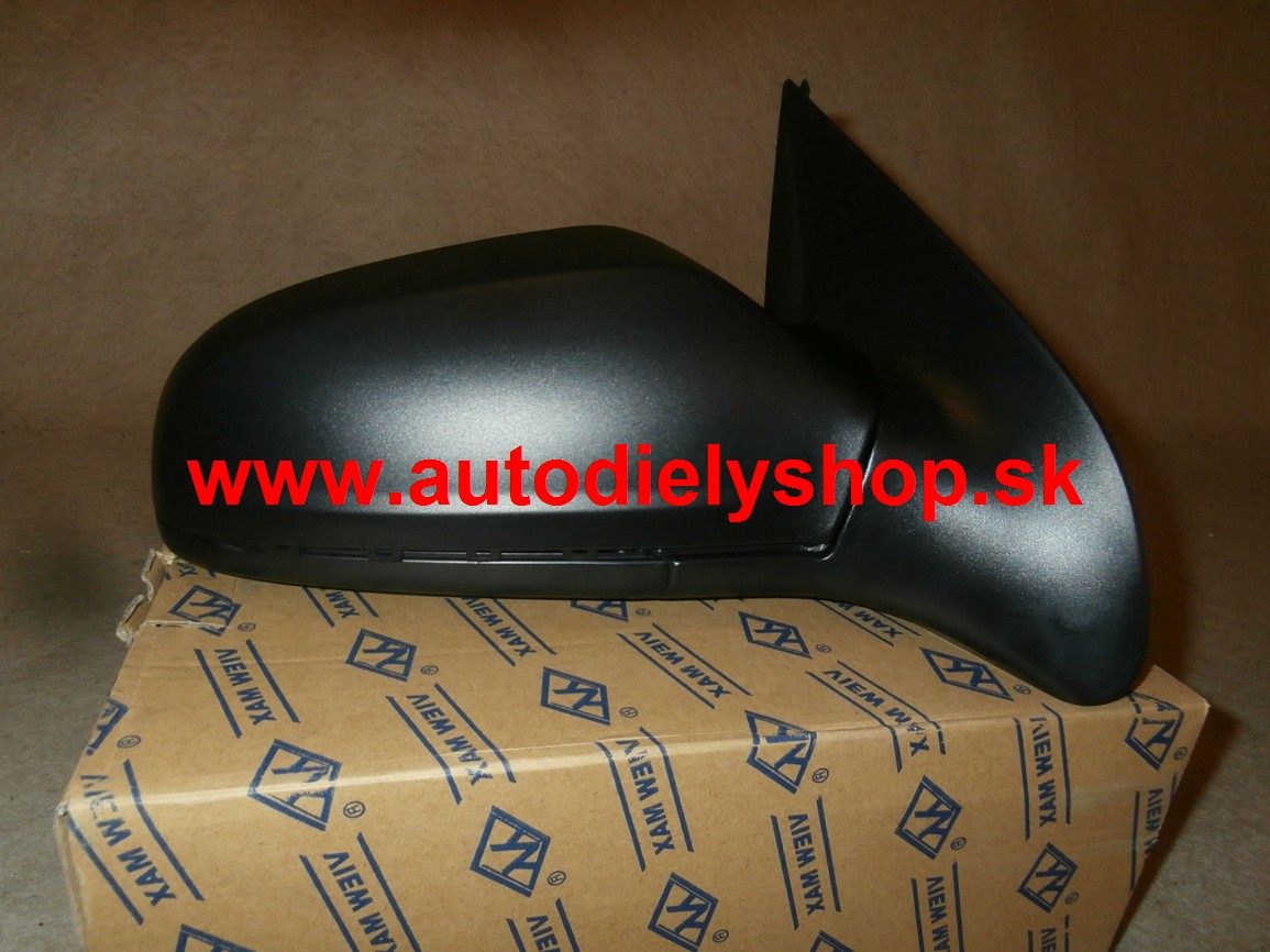 Opel ASTRA H 02/07- el. spätné pravé,čierne