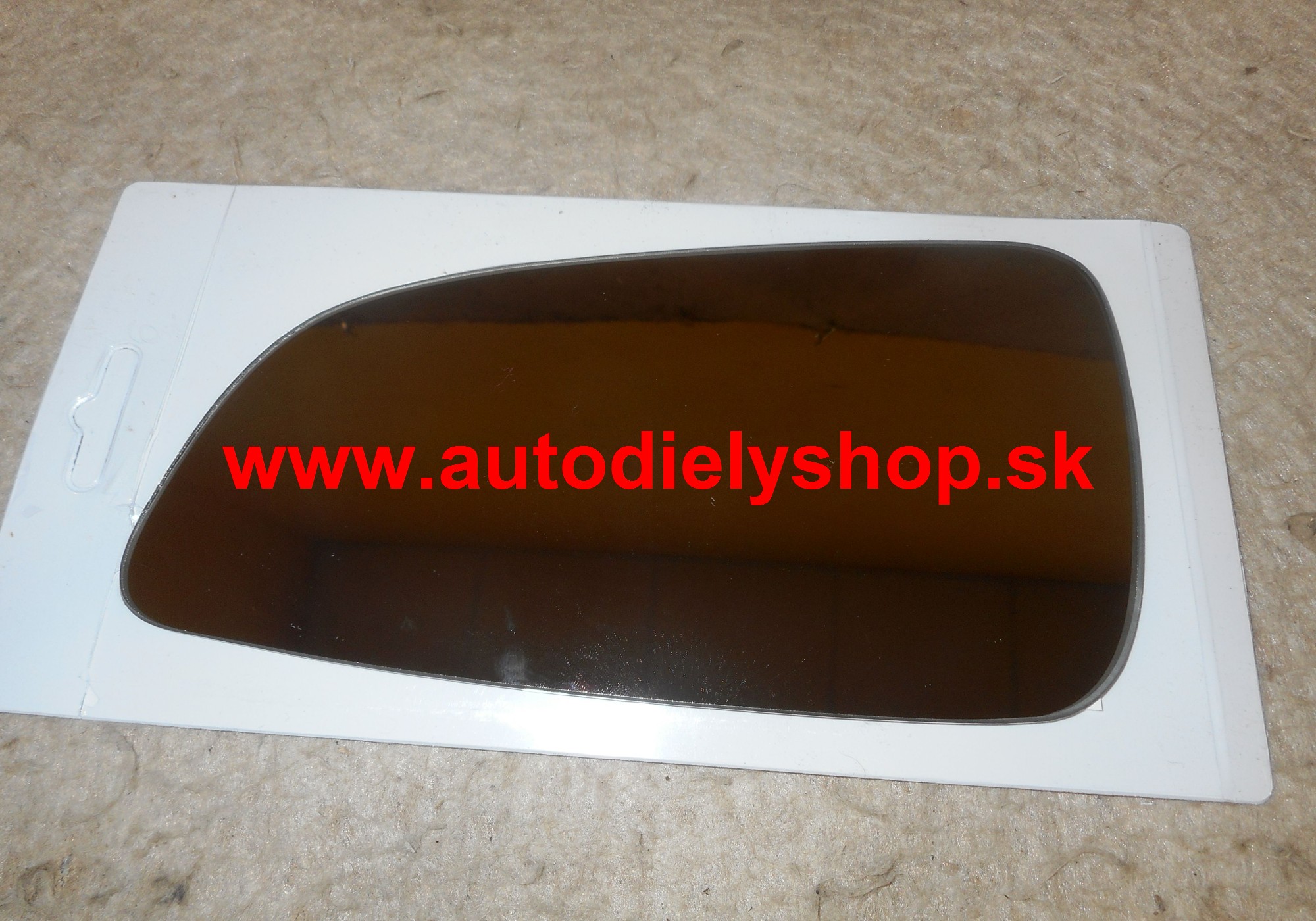 Opel ASTRA H 02/07-sklo zrkadla ľavé