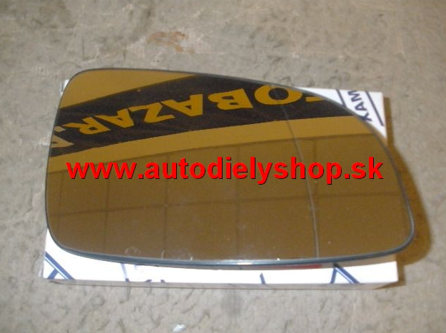 Opel ASTRA H 02/07-sklo zrkadla pravé, s držiakom