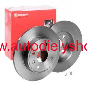 Opel ASTRA H 02/07-  zadné brzdové kotúče sada Ľ+P/BREMBO/