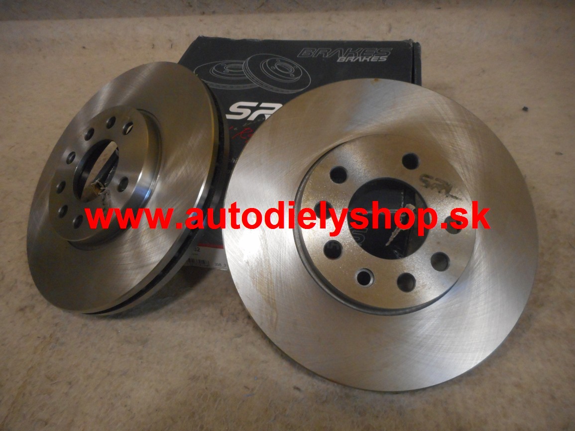 Opel ASTRA H 02/07-  predné brzdové kotúče sada L+P/SRL/
