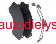 Opel ASTRA H 02/07-zadné brzdové platničky sada Ľ+P /SAMKO/