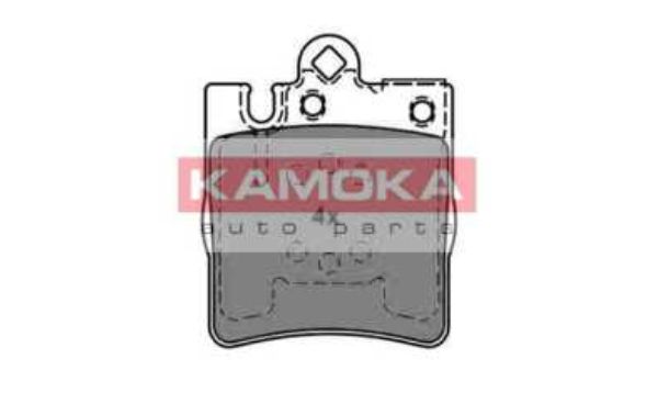 Mercedes CLK 06/02-05/09 zadné platničky sada /KAMOKA/