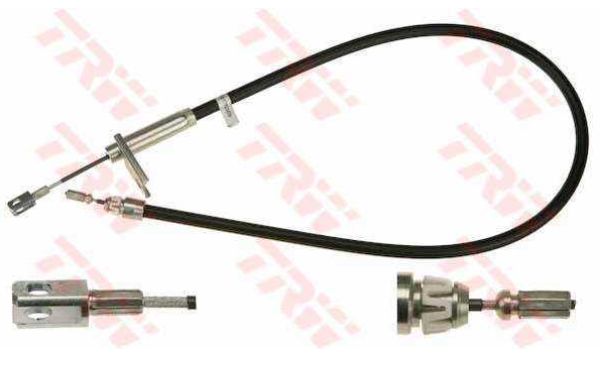 Mercedes CLK 06/02-05/09 ťažné lanko parkovacej brzdy zadné ľavé