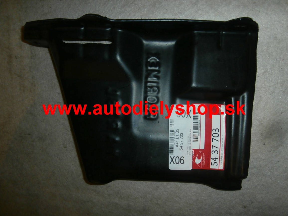 Toyota YARIS 09/11-  KRYT POD MOTOR Lavý