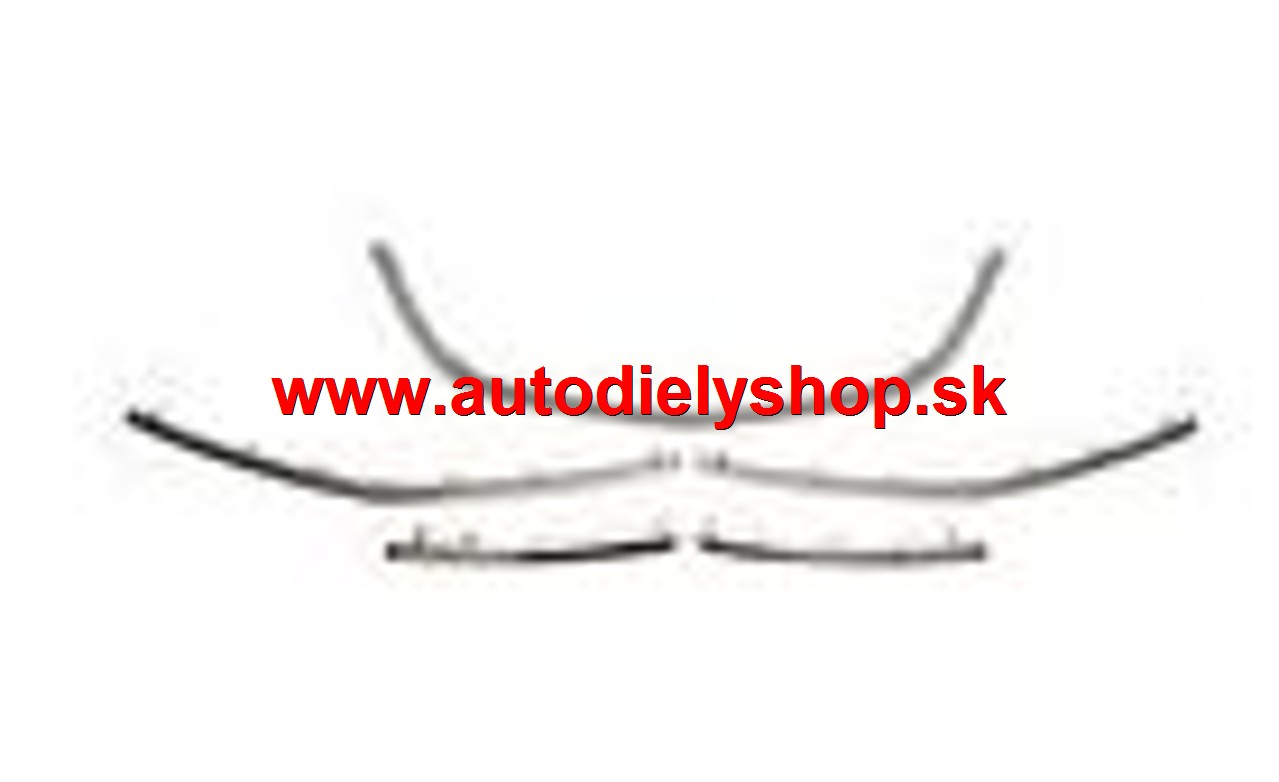 Opel MERIVA 06/10- rámik prednej mriežky,chróm  ORIGINAL