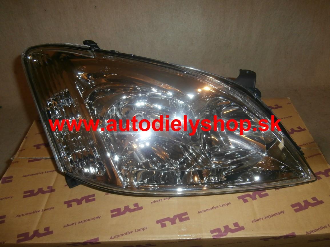 Toyota COROLLA 3/5dv 3/02-6/04 svetlo H7+H7 pravé 
