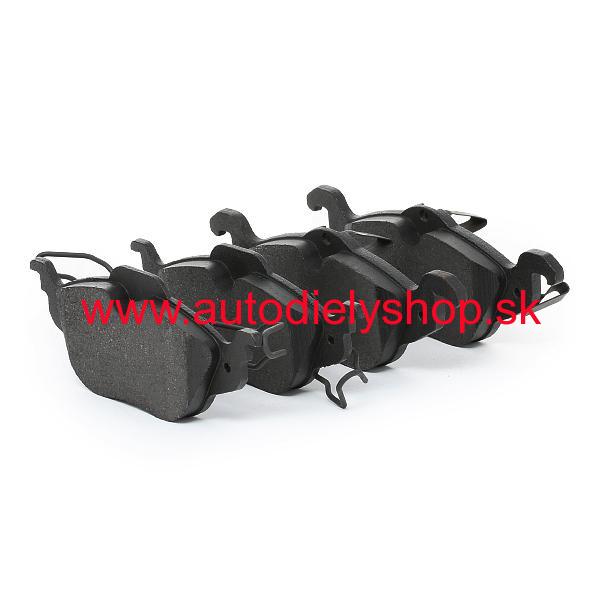 Opel MERIVA 06/10- predné brzdové platničky Sada / SRL / 