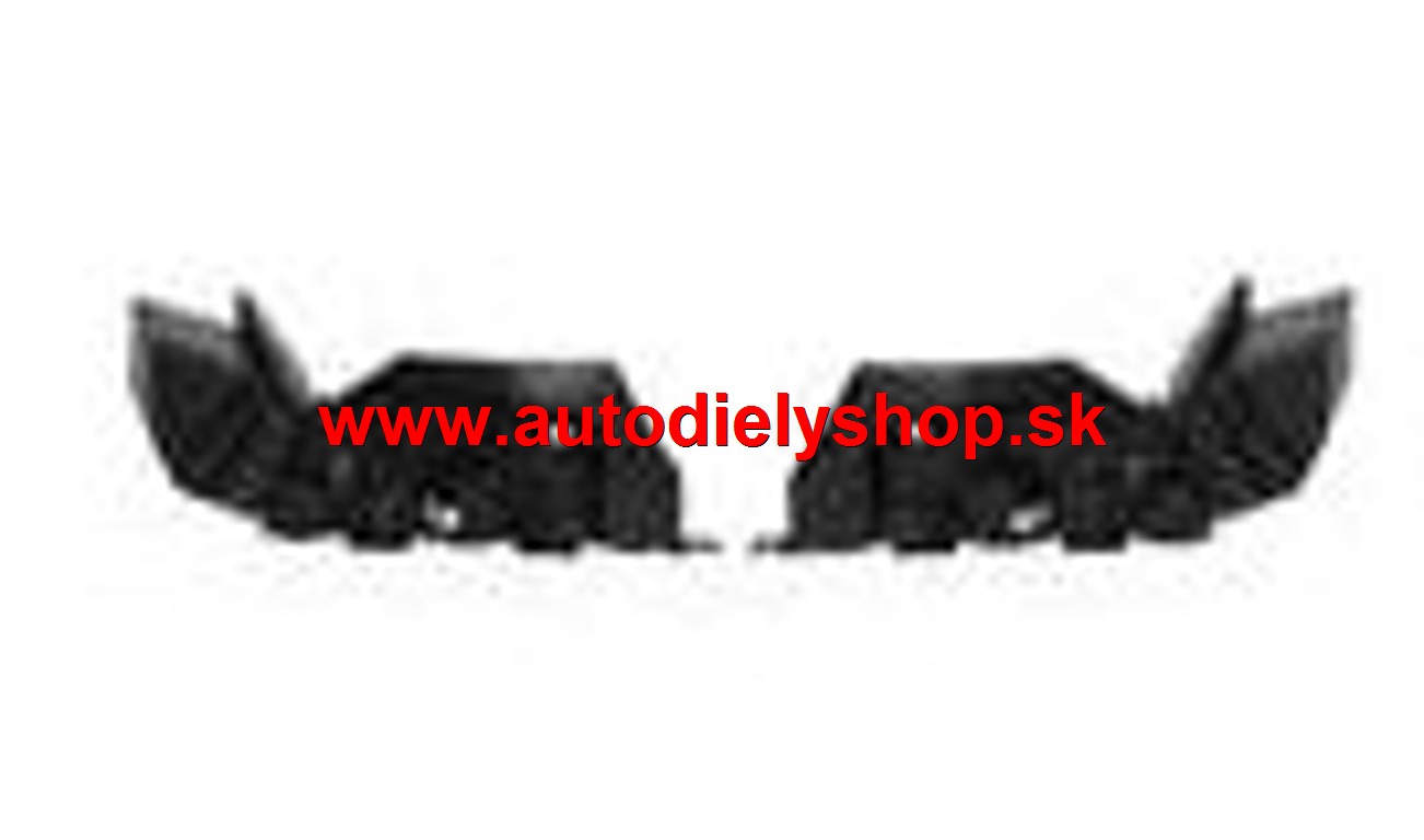 Renault TWINGO 8/2007-2012 držiak zadného nárazníku L+P