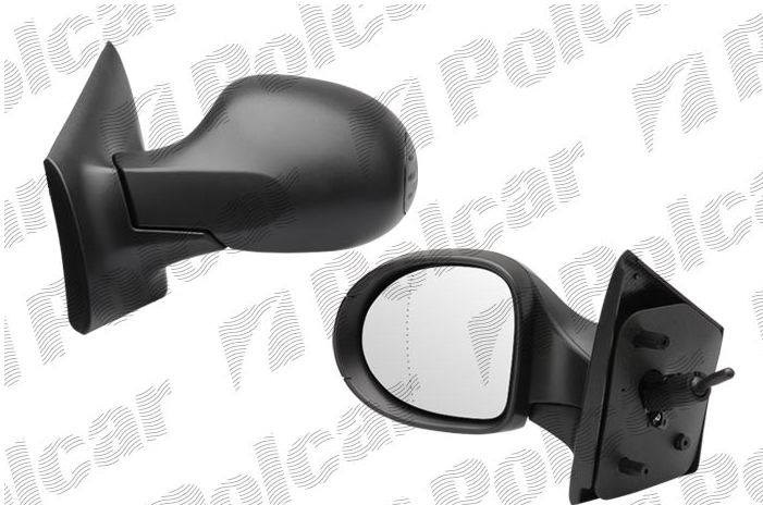 Renault TWINGO 8/2007-2012 mechanické spätné zrkadlo ,čierne , ľavé
