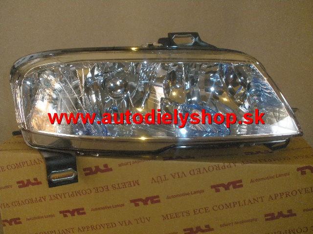  Fiat Stilo 01-svetlo H1+H1+H7 na 5dv, pravé, s motorčekom 