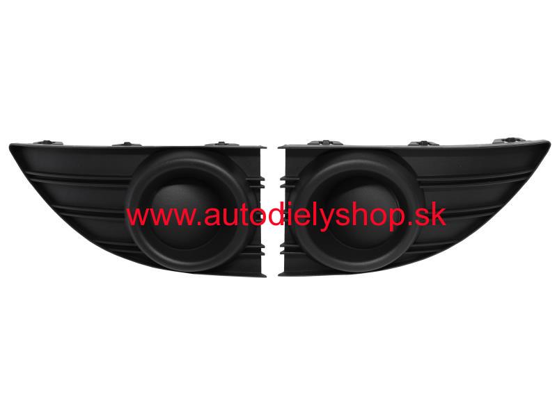 Renault FLUENCE 2/2010- kryt v nárazníku Pravý bez otvoru