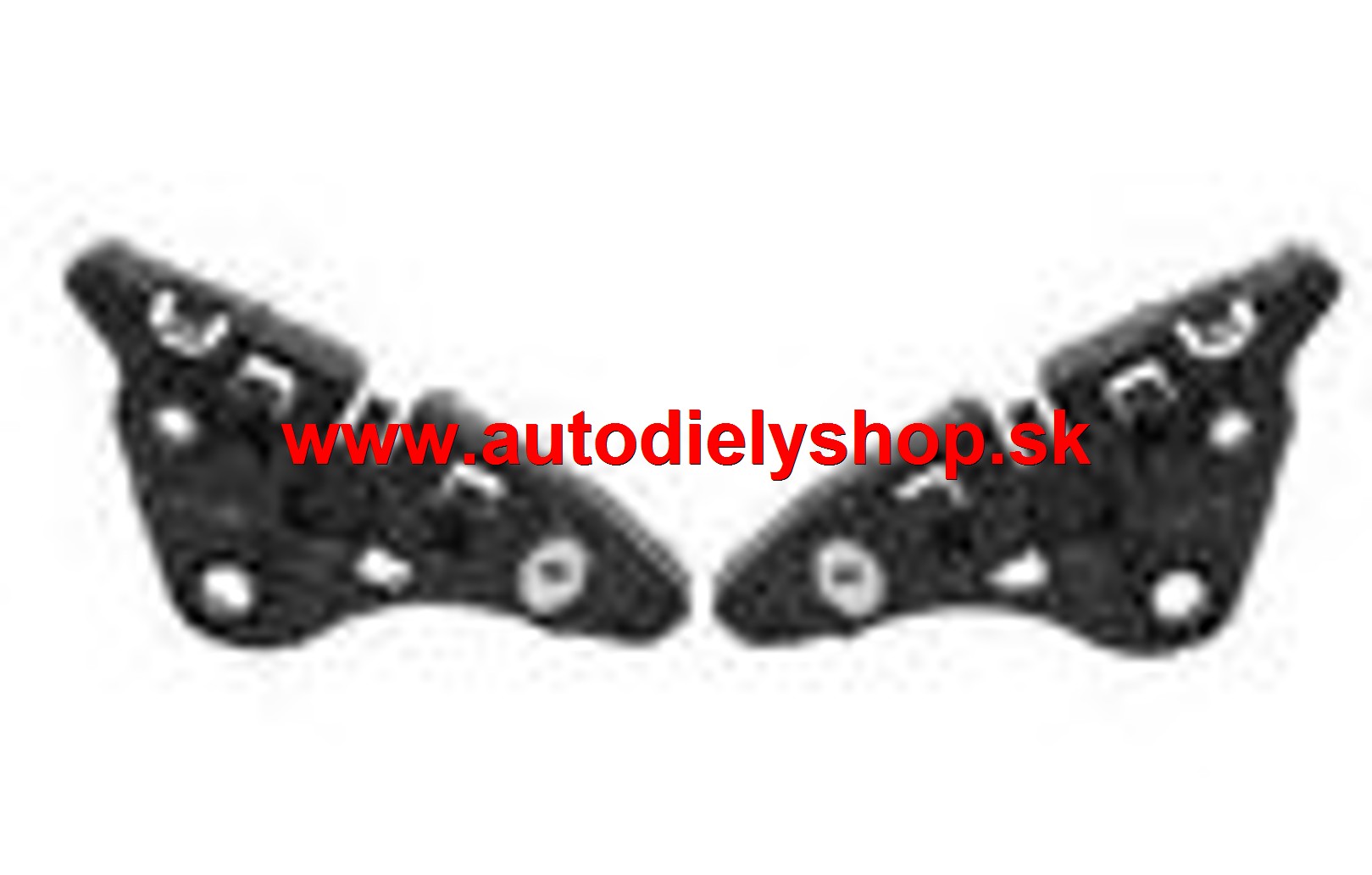 Renault FLUENCE 2/2010- horný držiak predného nárazníku L+P