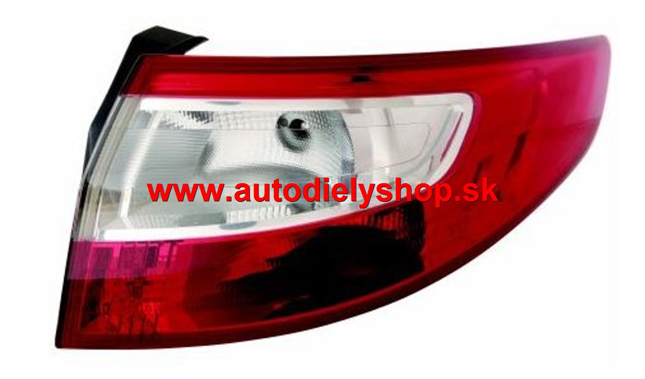 Renault FLUENCE 2/2010- zadné svetlo, vonkajšie,pravé ORIGINÁL