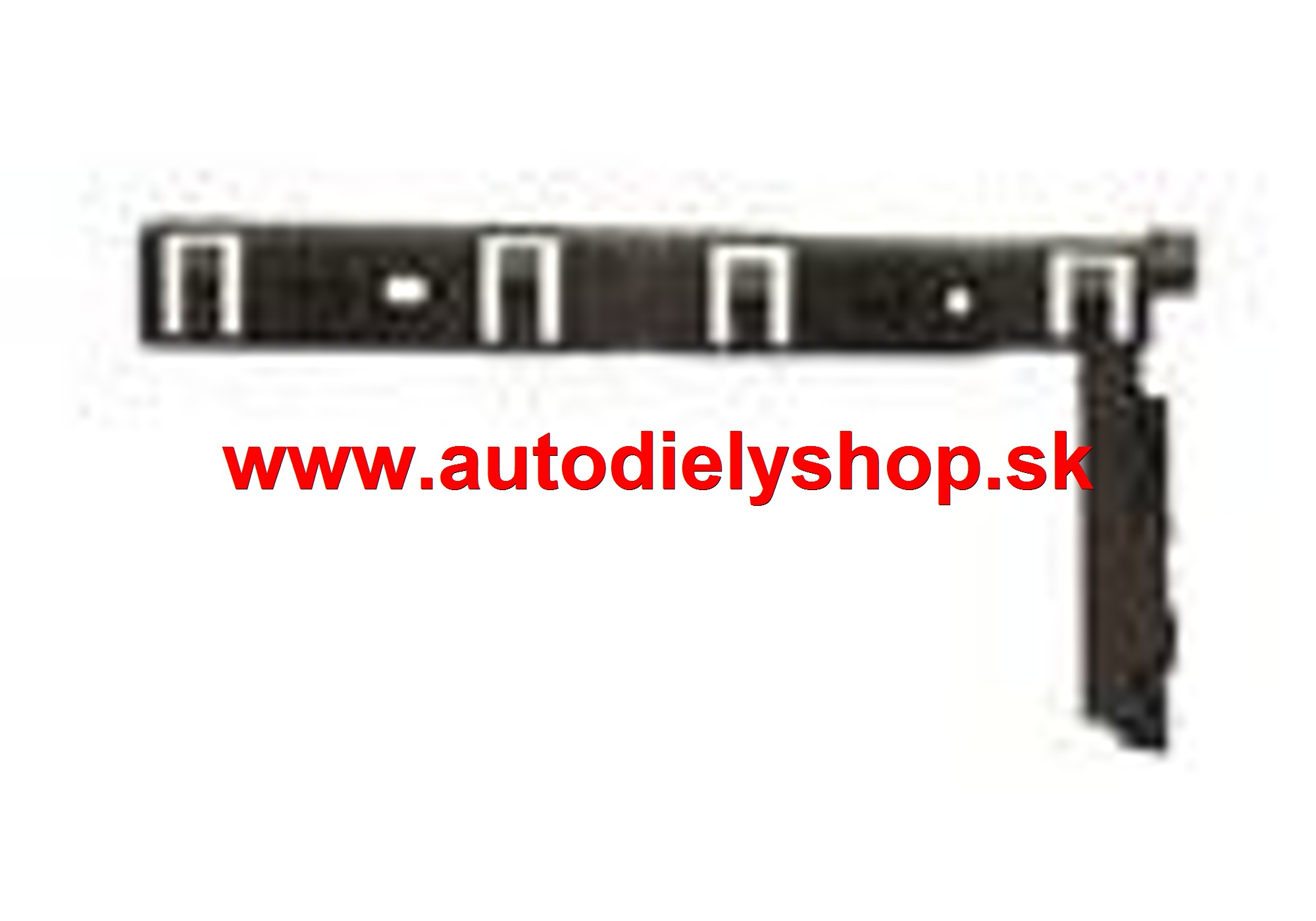 Fiat DOBLO 2/2010- držiak zadného nárazníka pravý ORIGINÁL