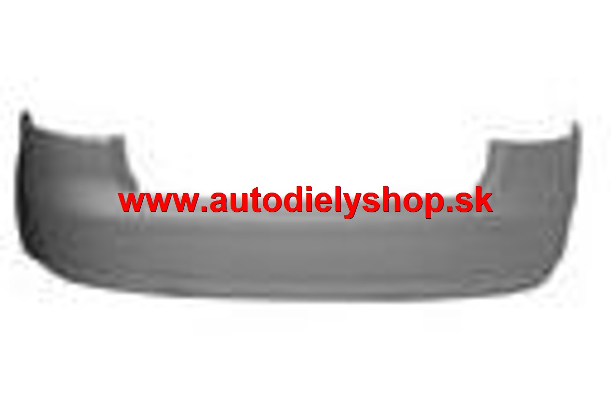 Audi A3 8/2008-2012 zadný nárazník pre lak 3-dverový