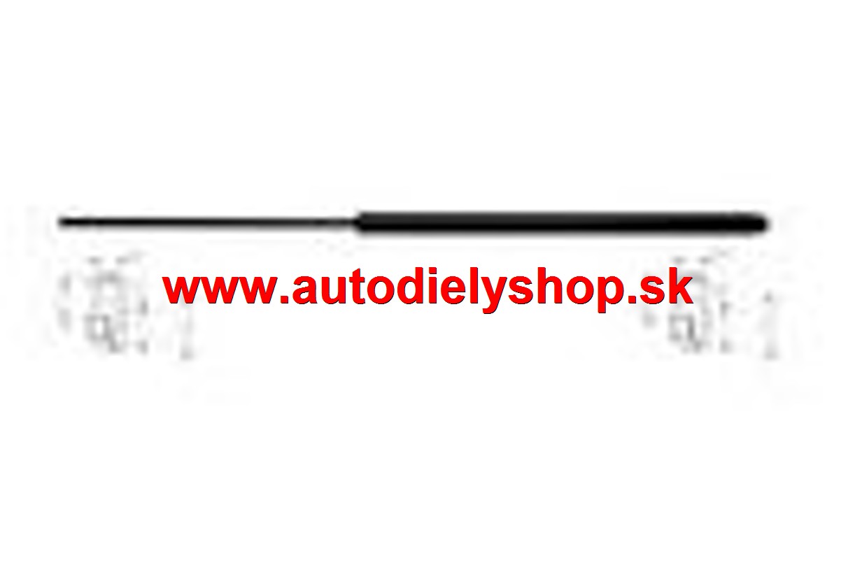 Audi A3 8/2008-2012 vzpery zadného kufra