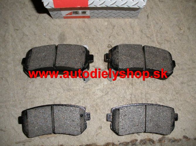 Hyundai ix35 4/2010- zadné platničky sada /A.B.S/