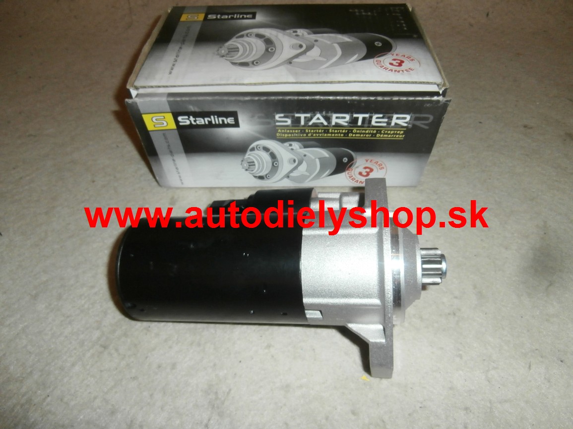 Seat TOLEDO 11/95-3/99 štartér s uchytením na 2 šróby /STARLINE/