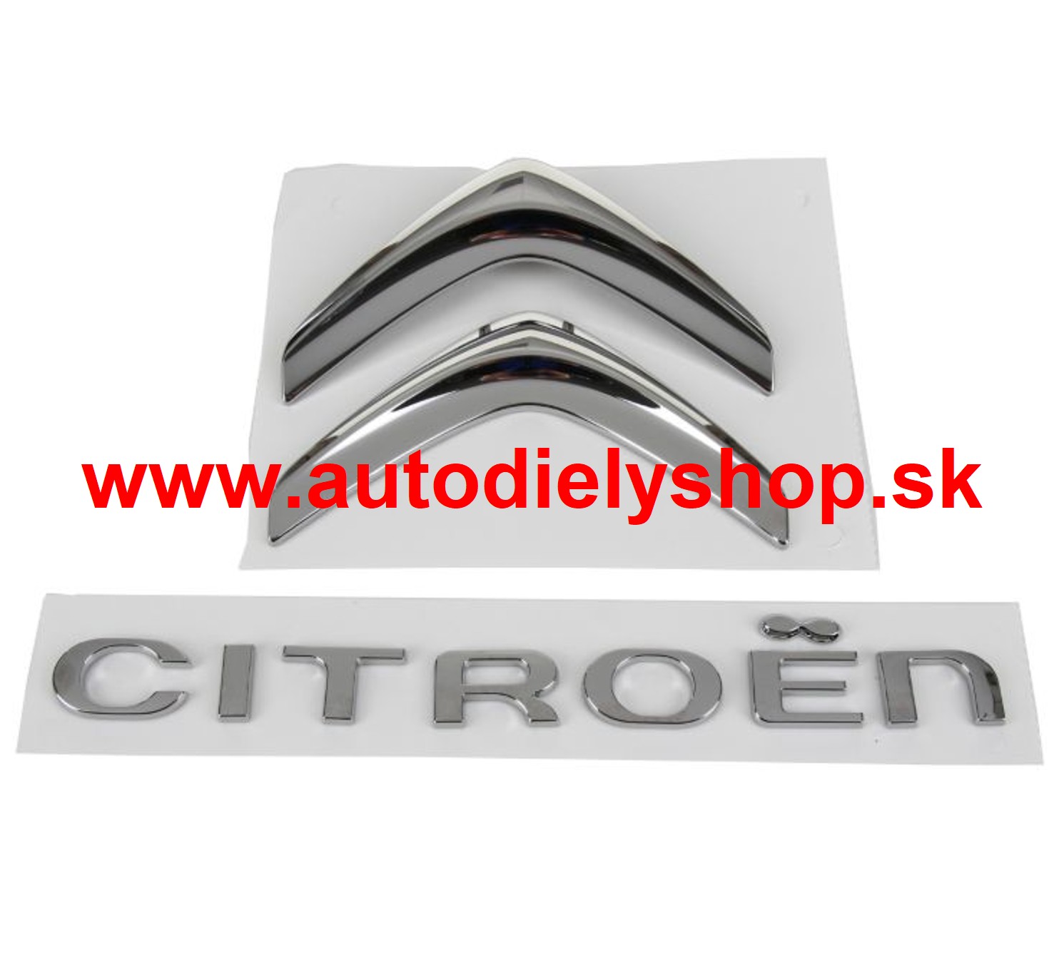 Citroen C3 II 11/09- Zadný znak s nápisom "CITROËN" ORIGINÁL