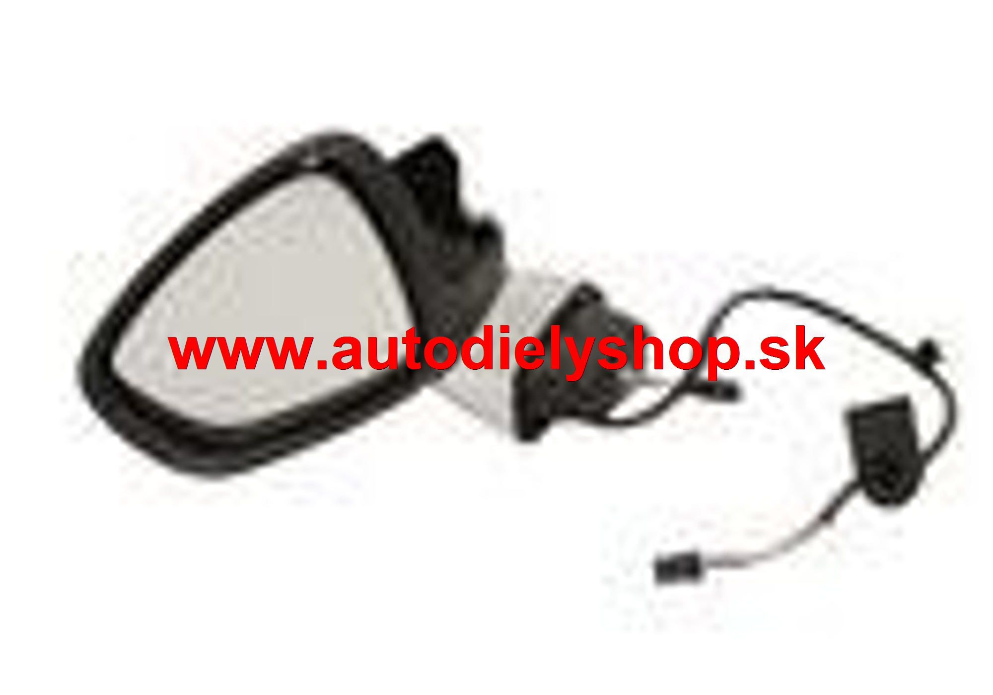 Citroen C3 II 11/09- elektrické spätné zrkadlo so smerovkou pre lak pravé 