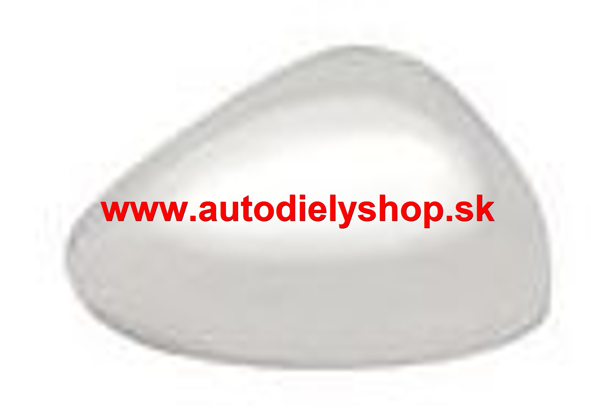 Citroen C3 II 11/09- kryt zrkadla spätného chrómový pravý