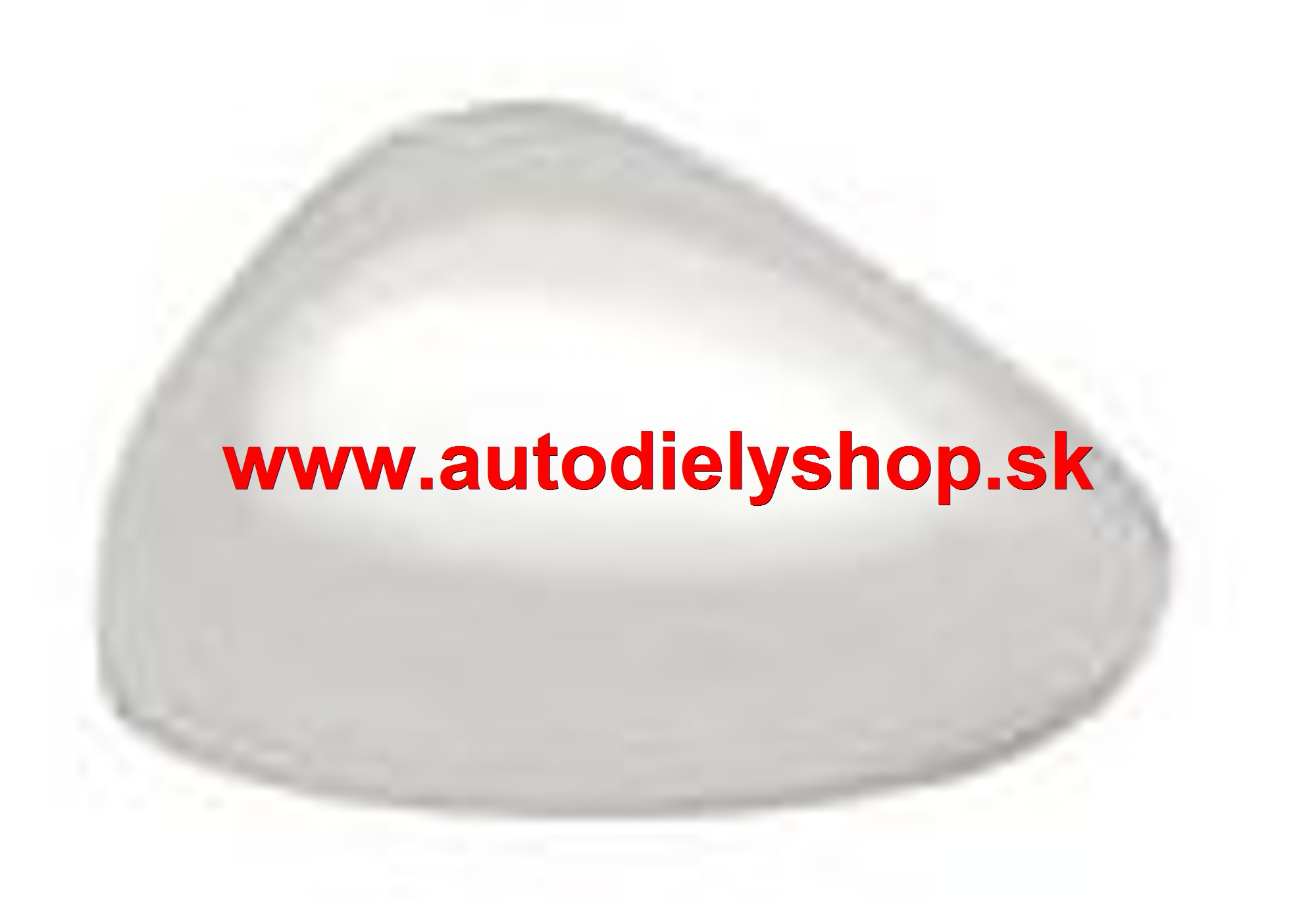 Citroen C3 II 11/09- kryt zrkadla spätného chrómový ľavý