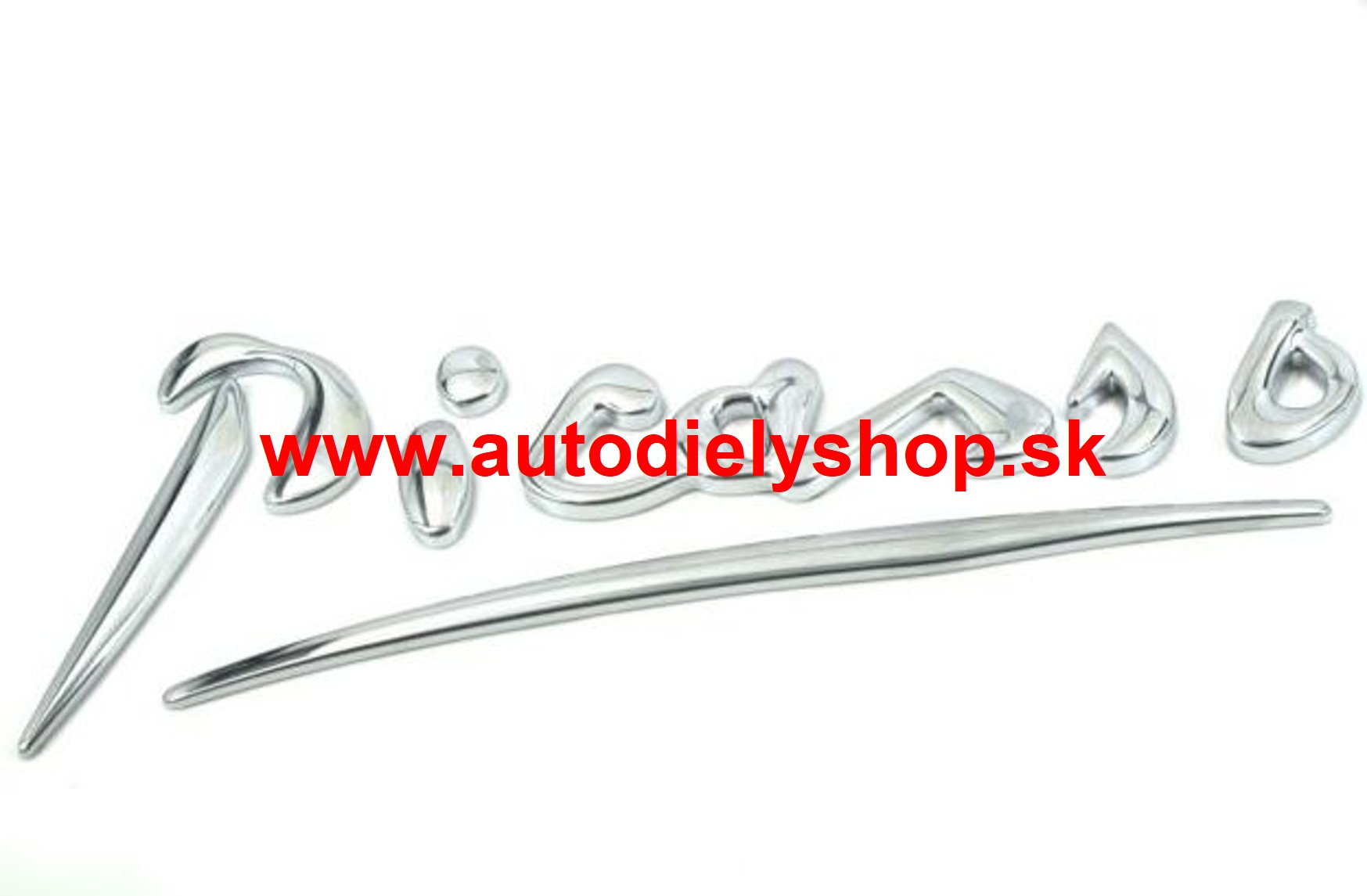 Citroen C3 PICASSO 09- Nápis "PICASSO" na predný nárazník ORIGINÁL