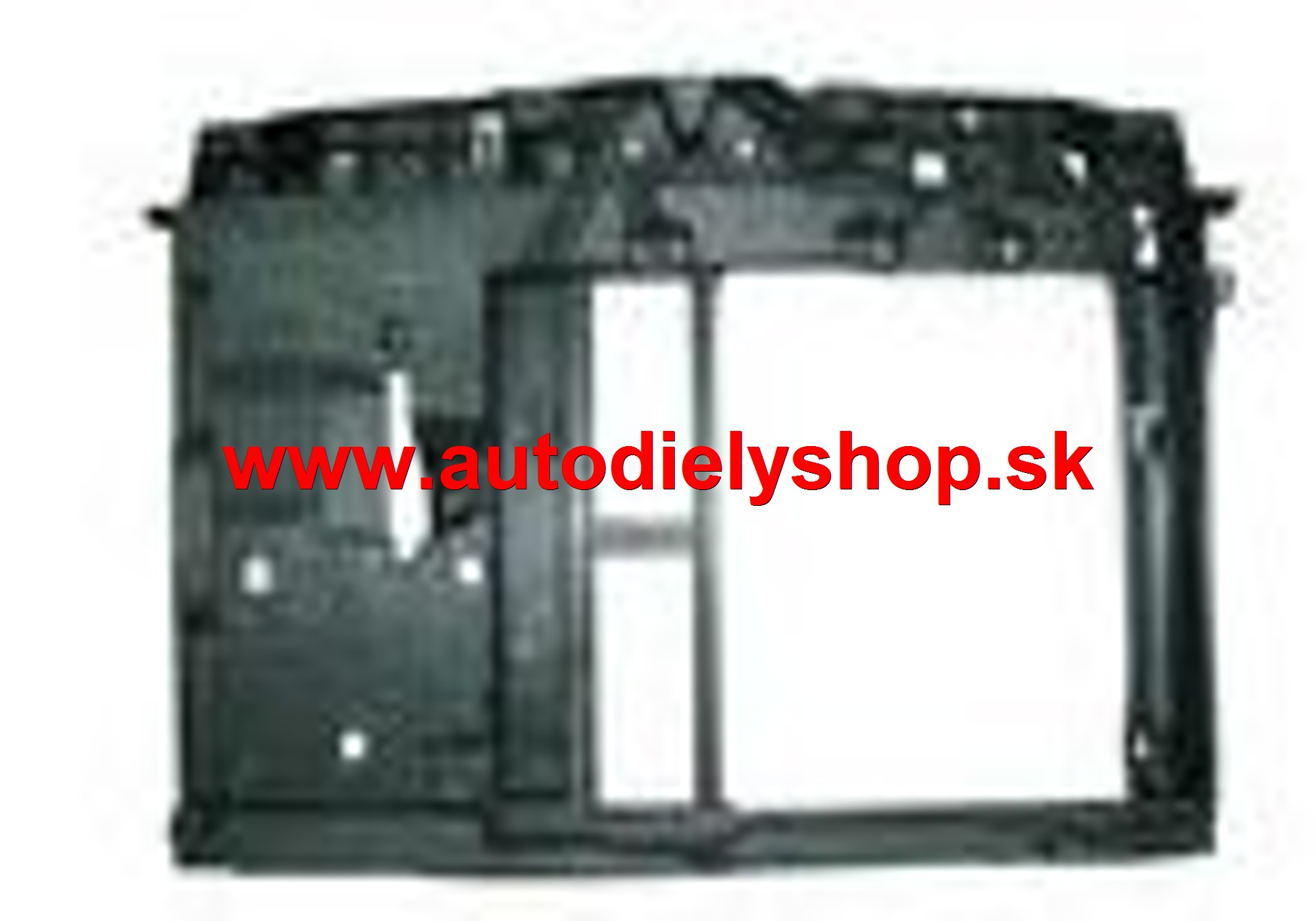 Citroen C3 PICASSO 09- Predné čelo, benzín / diesel 1.1 / 1.4 / 1.6 [06-]