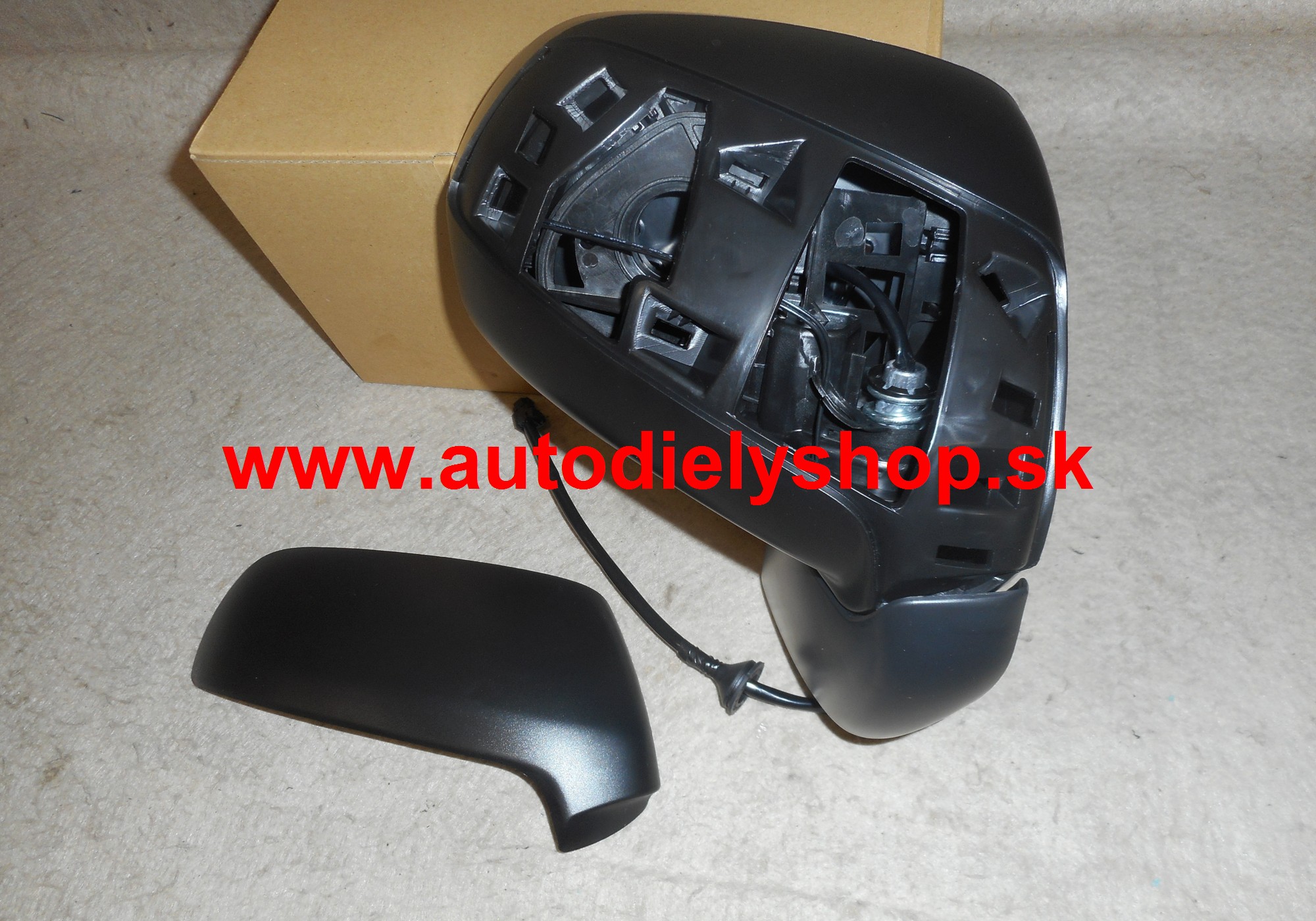 Citroen C3 PICASSO 09- elektrické spätné zrkadlo vyhrievané pre lak pravé 