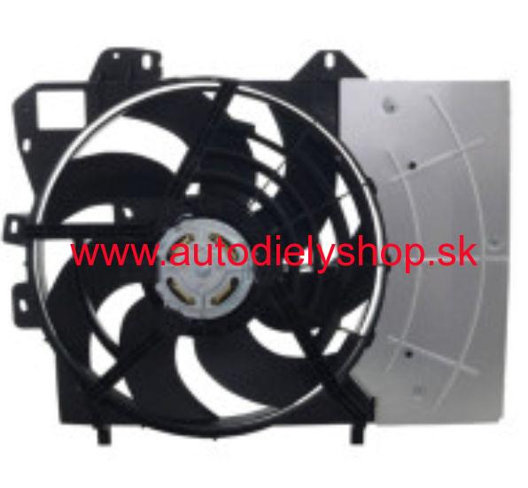 Citroen C3 PICASSO 09- ventilátor chladičov