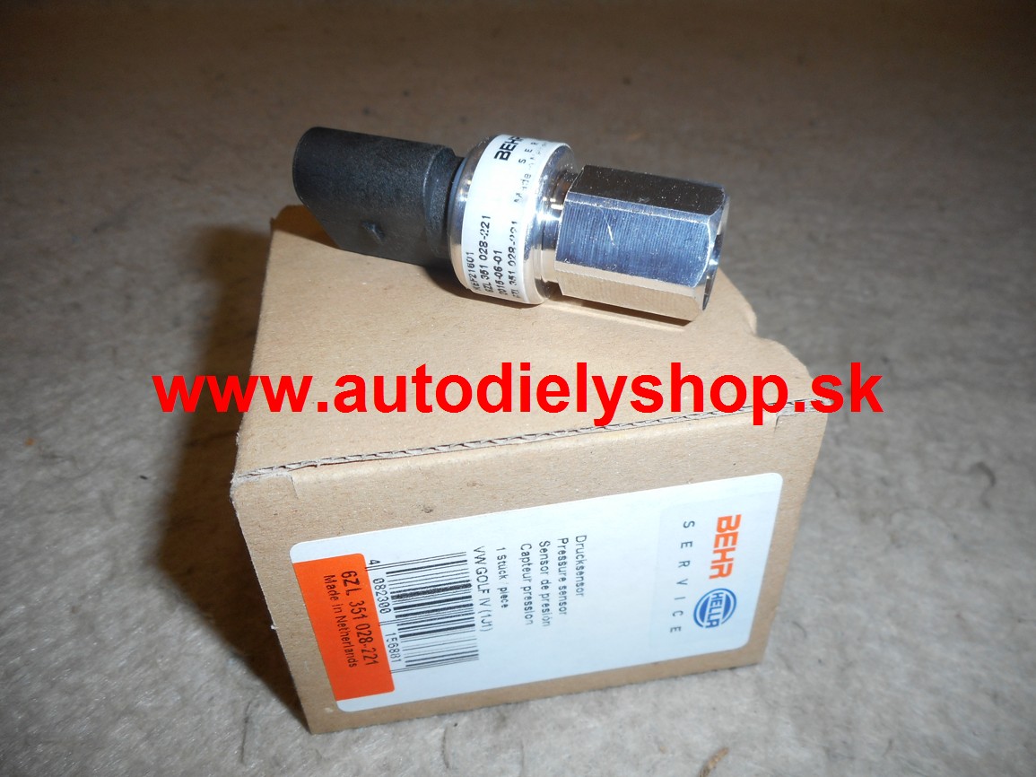 Citroen C3 PICASSO 09- Tlakový spínač klimatizácie /HELLA/