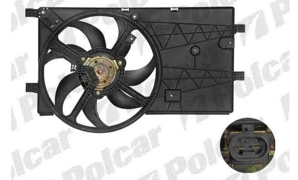 Citroen NEMO 2/08- ventilátor chladičov pre 1,3 D Multijet-1,4 HDi-1,4 i 8V 